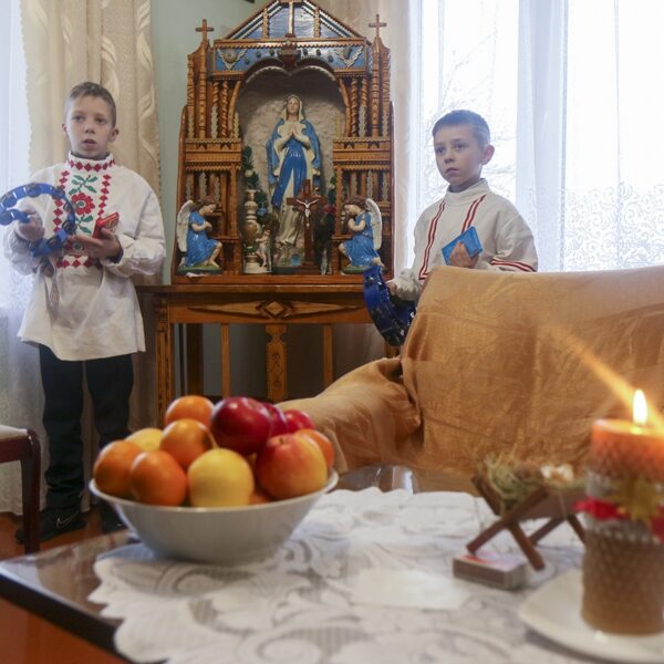 Фота 5 Удзельнікі каляднага шэсця на Тры Каралі аг.Ваверка Лідскага раёна